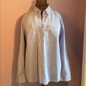 White House Black Market Light Blue Top